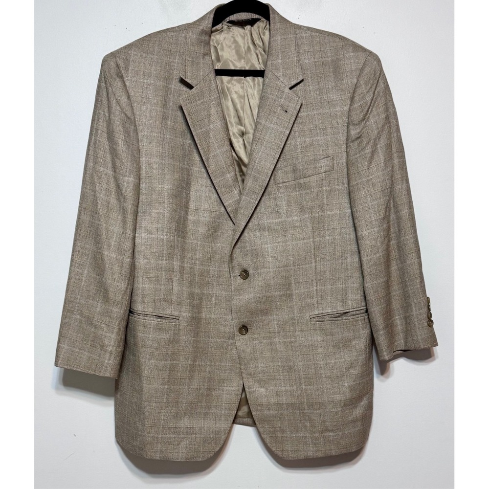 Jos. A. Bank Quiet Luxury Blazer Men 44R Silk Wool Signature‎ Old Money Preppy